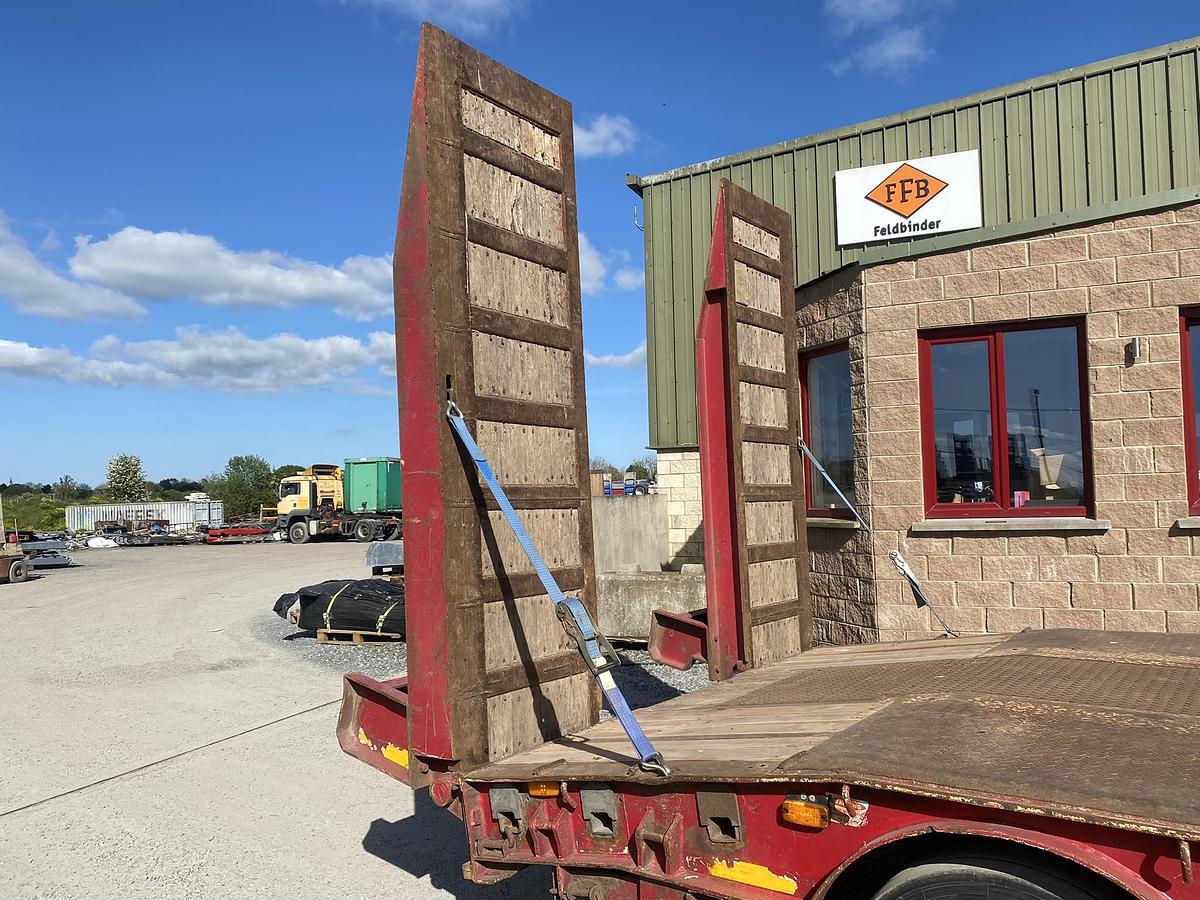 Used 2010 Dennison 4 axle step frame low loader