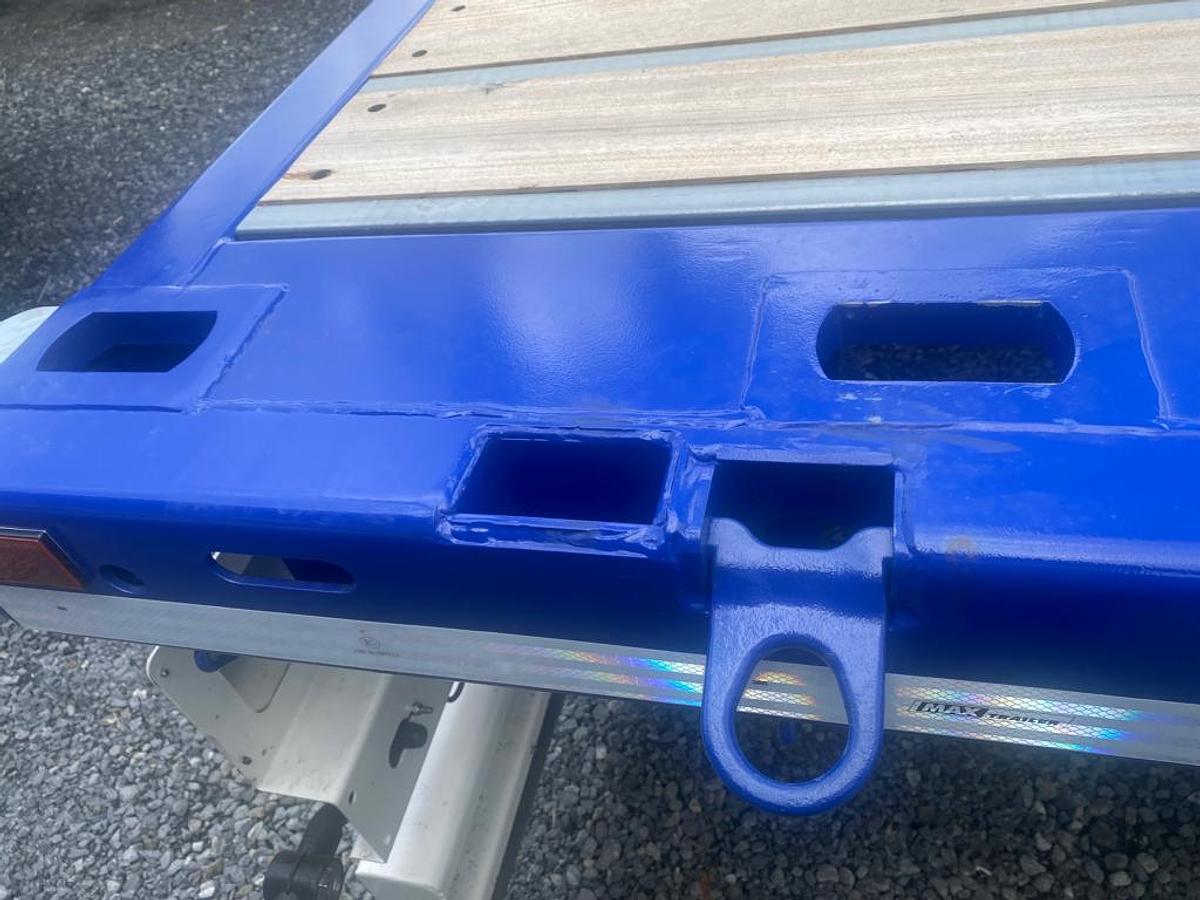 Used MAX Trailer Flat Trailer.