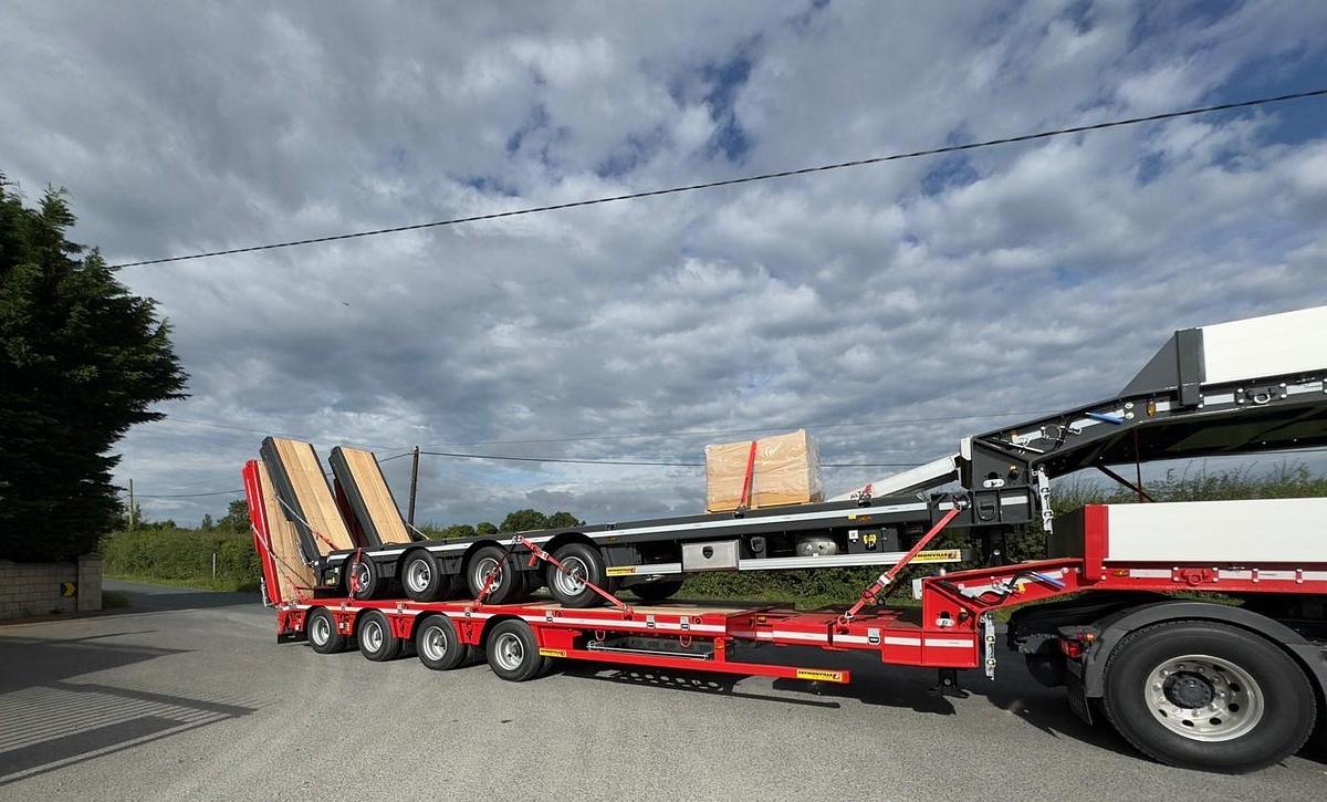 Used NEW Faymonville 4 Axles