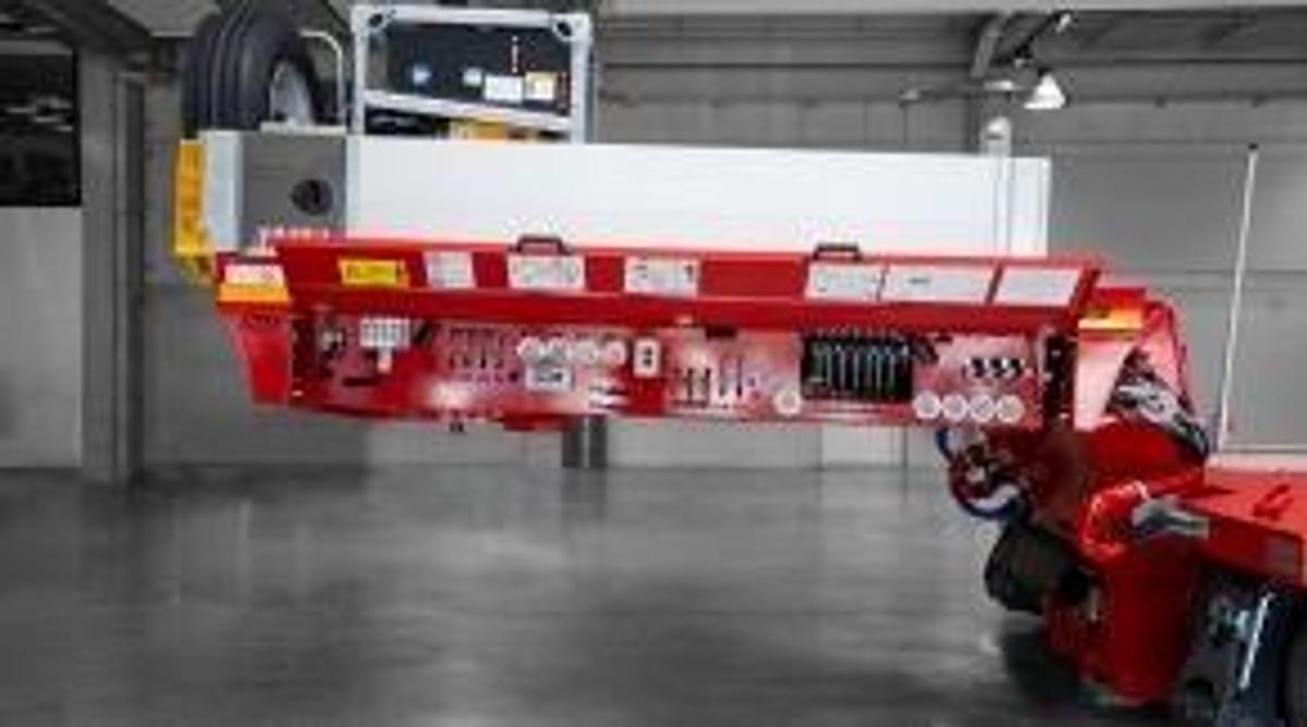 MAX710 lowbed trailer