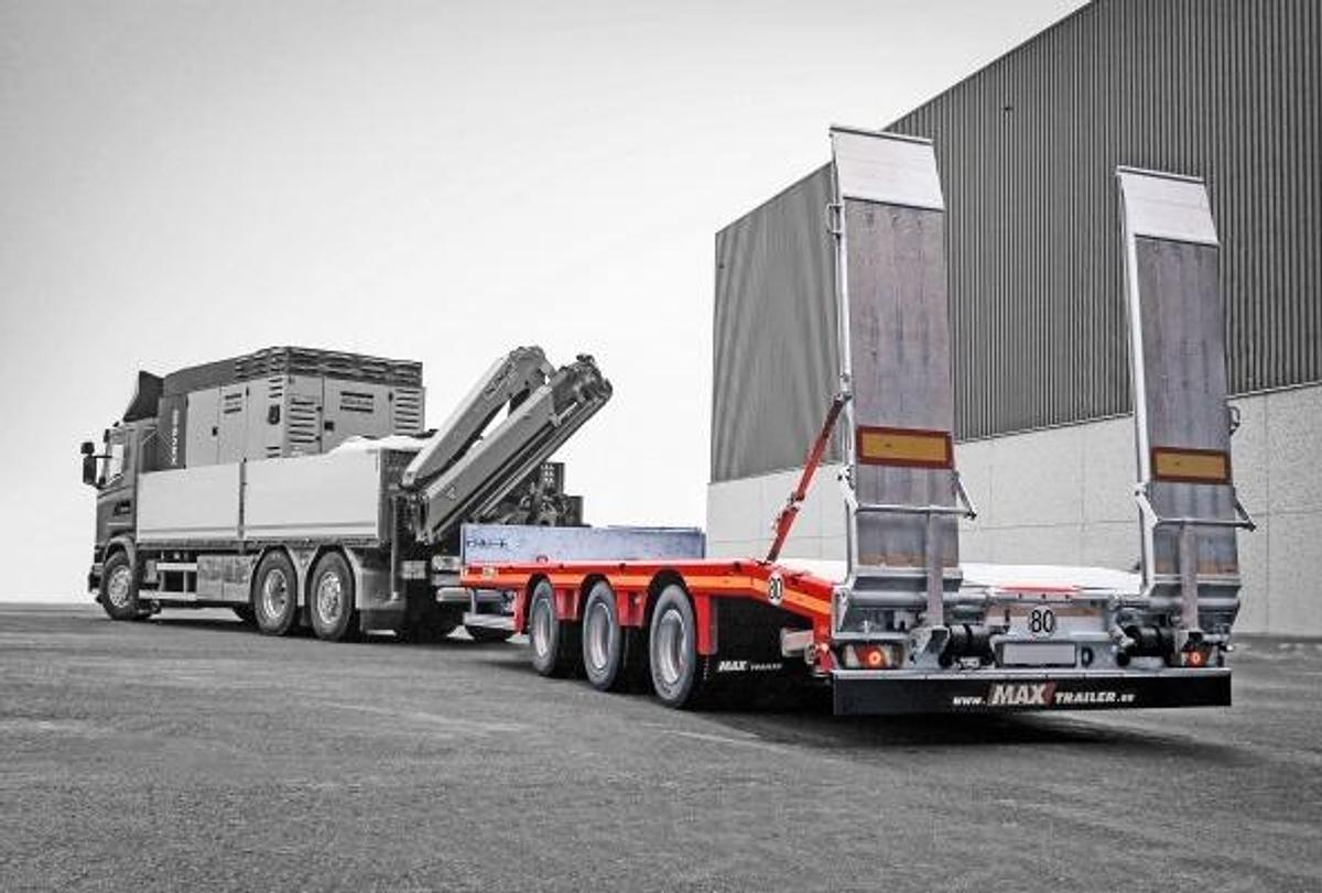 MAX300 drawbar trailer