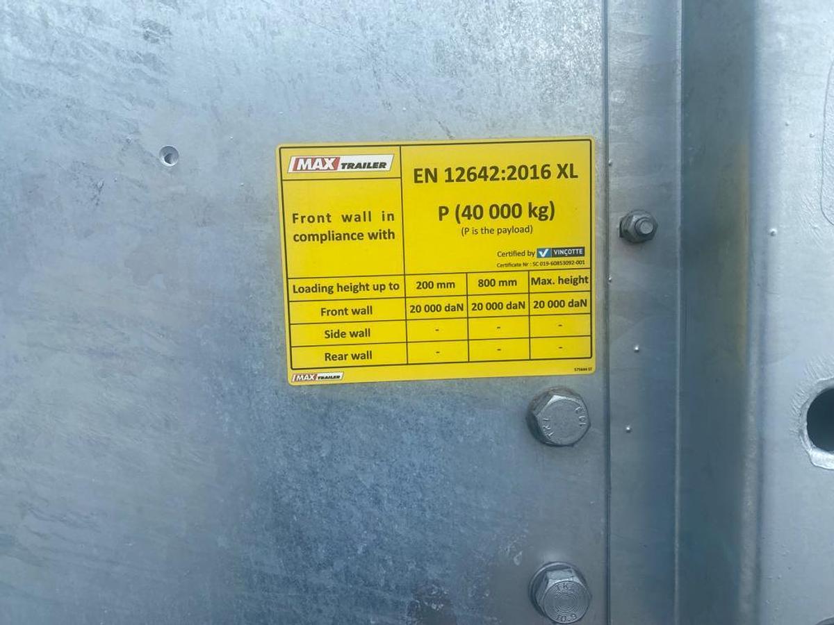 Used MAX Trailer Flat Trailer.