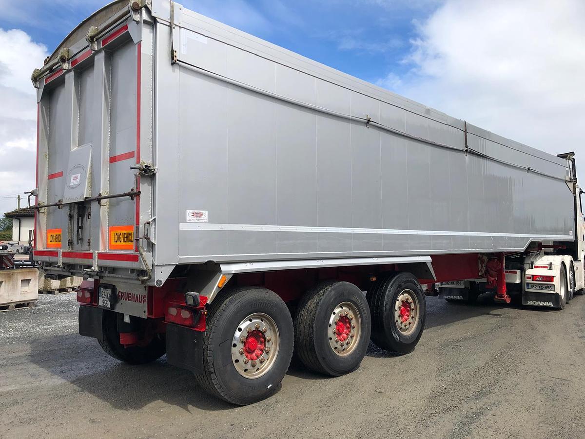Used 2009 Fruehauf BULK TIPPING TRAILER