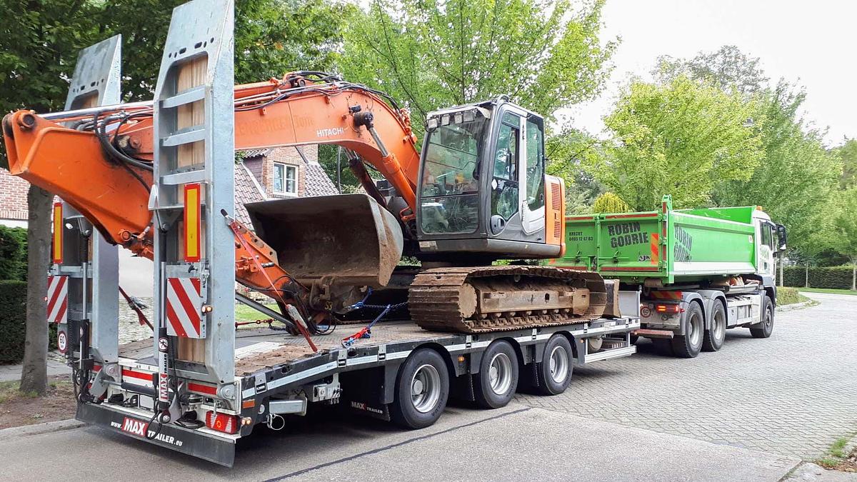 MAX300 drawbar trailer