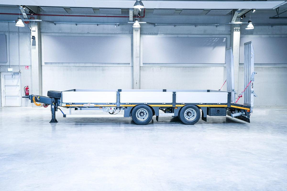 Used Faymonville max 2 axle draw bar Low loader