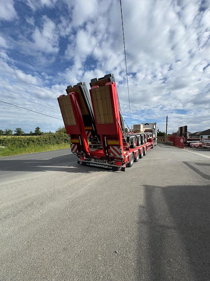 Used NEW Faymonville 4 Axles