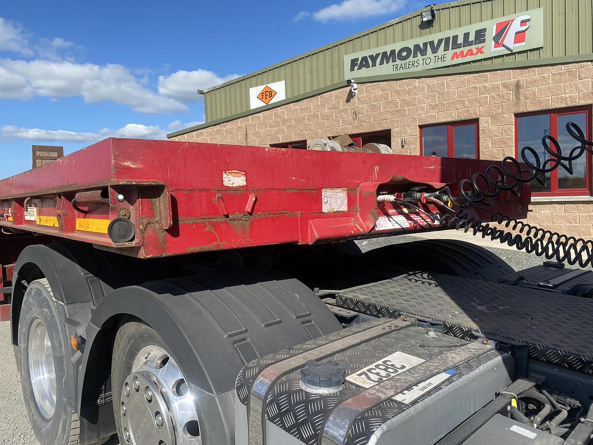 Used 2010 Dennison 4 axle step frame low loader
