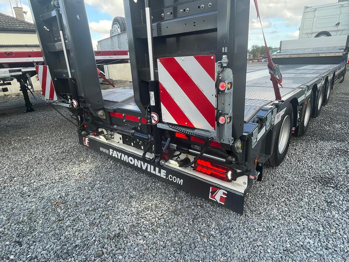 Used Faymonville 4 axle 9ft wide IN STOCK