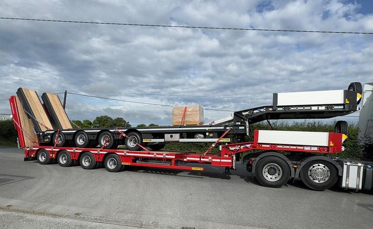 Used NEW Faymonville 4 Axles