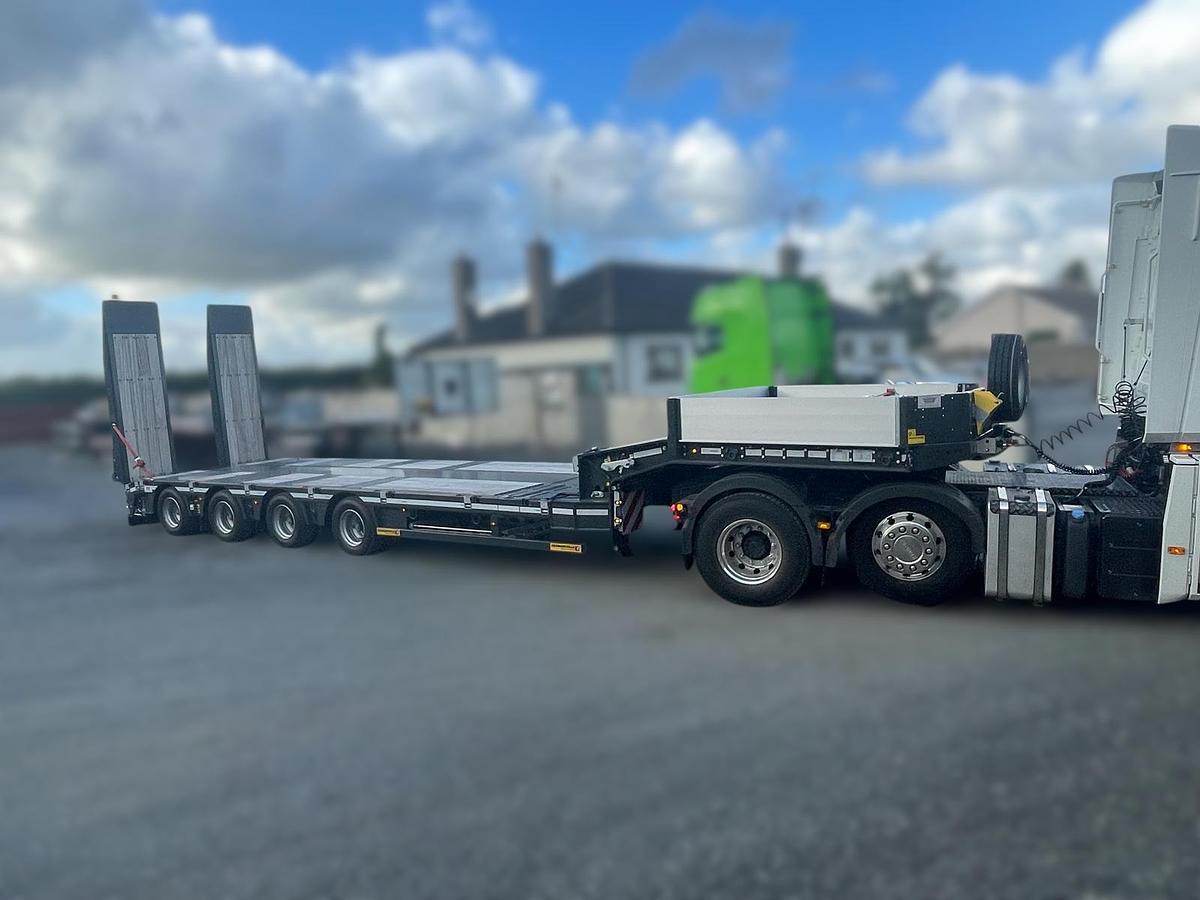 Used Faymonville 4 axle 9ft wide IN STOCK