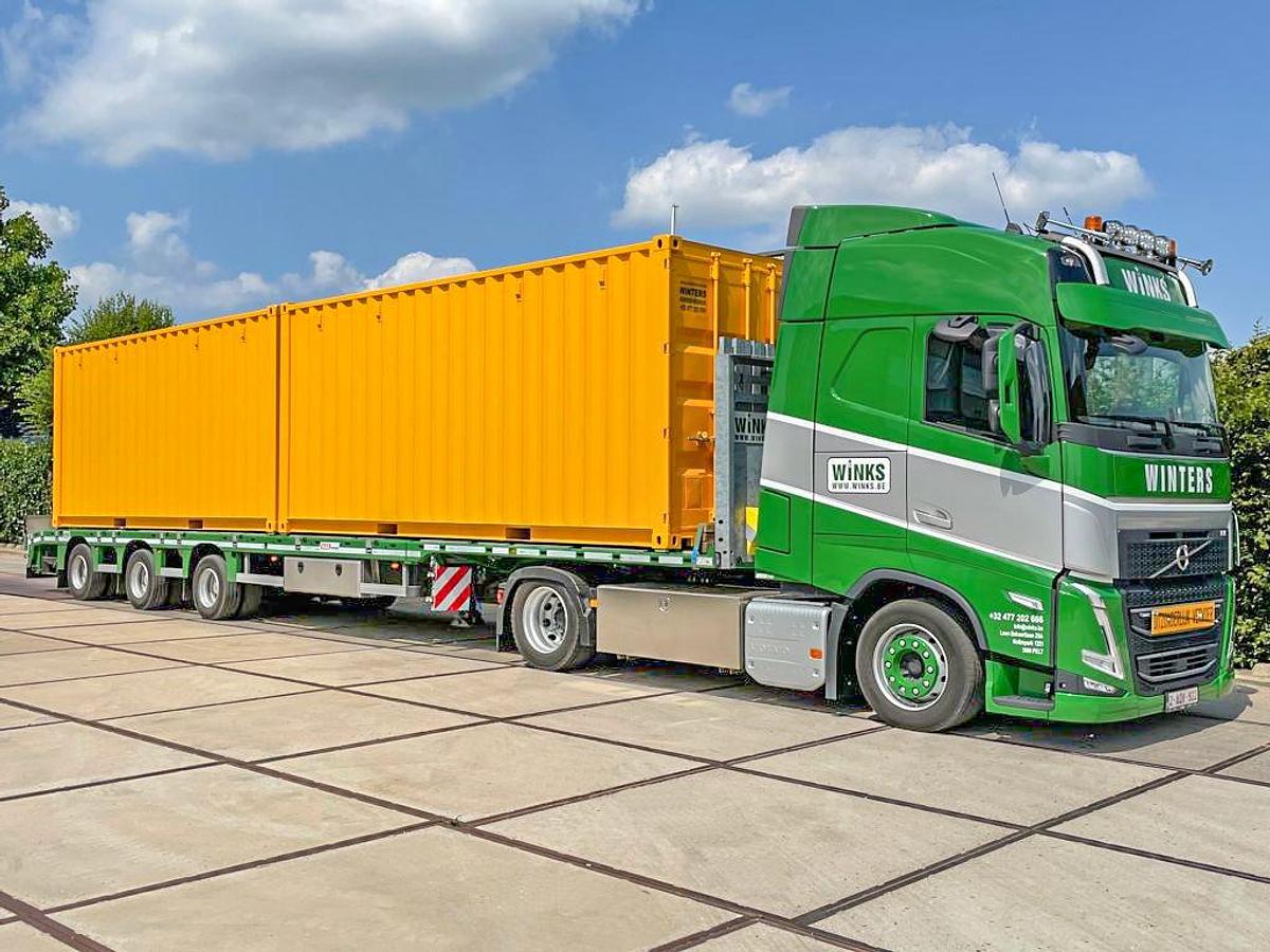 MAX200 flatbed trailer