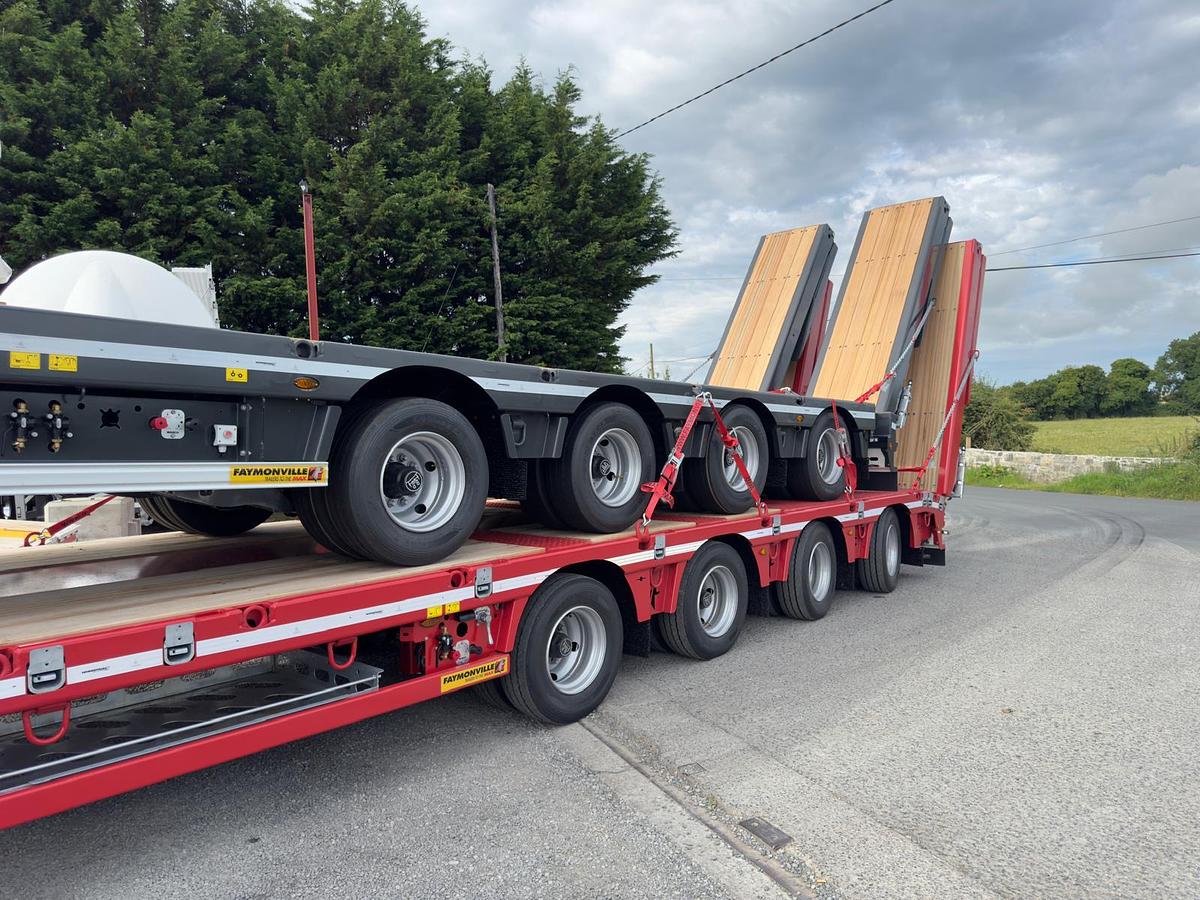 Used NEW Faymonville 4 Axles