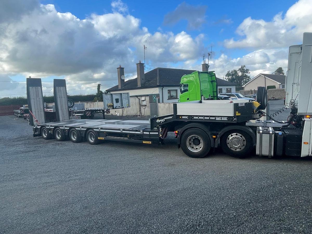 Used Faymonville 4 axle 9ft wide IN STOCK