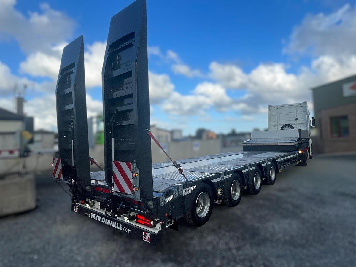 Used Faymonville 4 axle 9ft wide IN STOCK