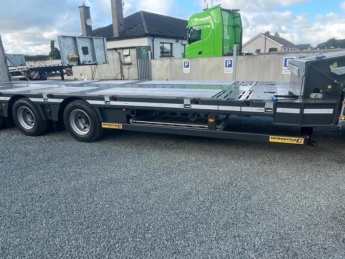 Used Faymonville 4 axle 9ft wide IN STOCK