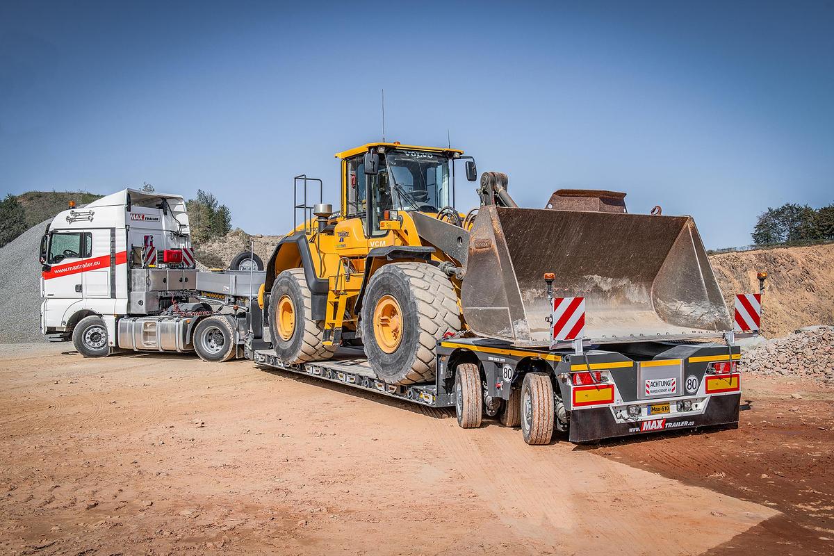 MAX510 lowbed trailer