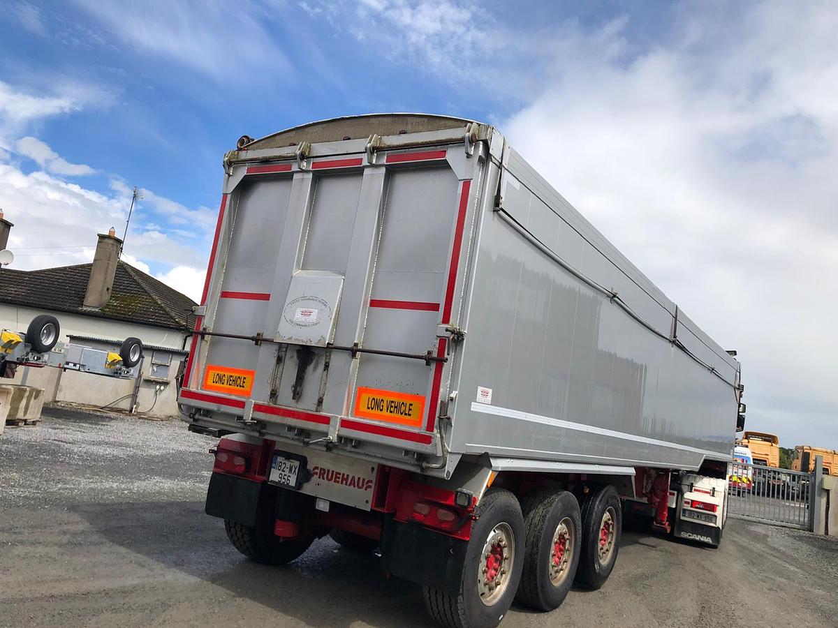 Used 2009 Fruehauf BULK TIPPING TRAILER