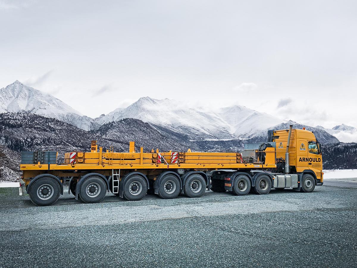 MAX410 ballast trailer