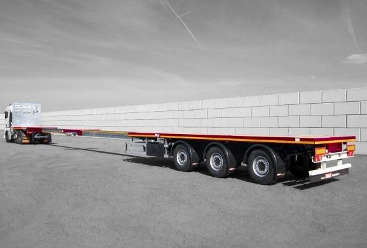 MAX200 flatbed trailer