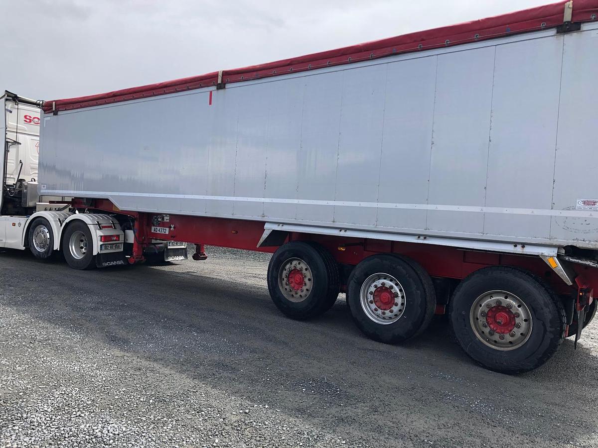 Used 2009 Fruehauf BULK TIPPING TRAILER