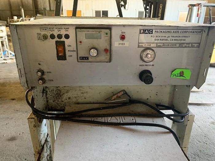Used PacPackaging Aids Corporation Impulse Sealer