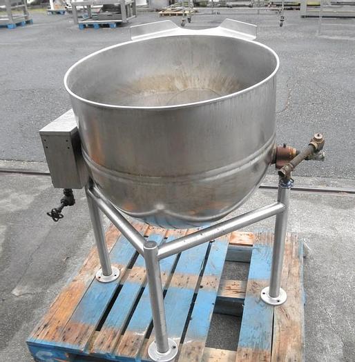 Used Kettle, 60 Gallon, S/st, Jkt, Groen, Mdl DL/60, Tilt #S740974