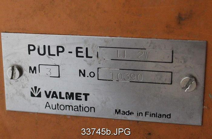 Used Valmet Pulp-El Consistency Transmitter, LL Blade Type #33745