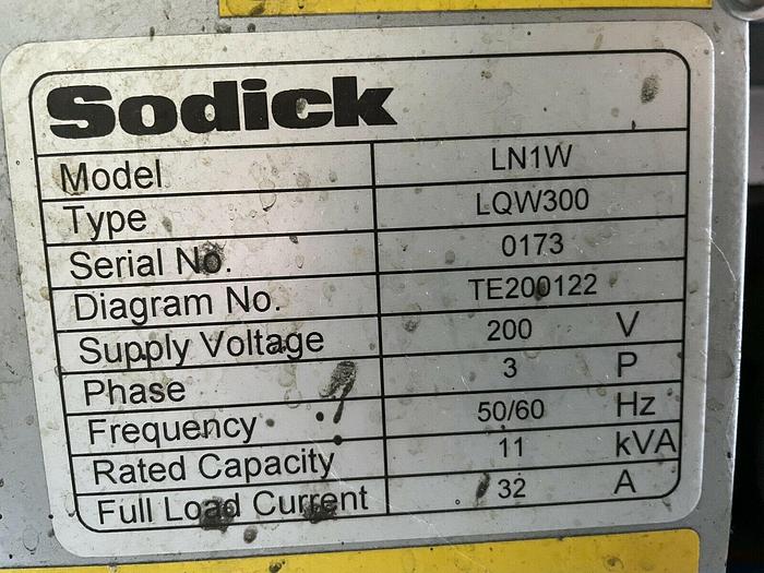 Used 2005 SODICK AQ300L