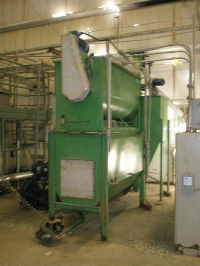 Used Mixer, Ribbon, 25 CF, C/st, Pugmill Feeder, #C735198