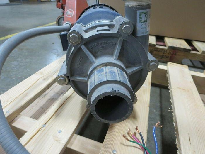 Used Serfilco With Leeson Electric, H2X1-1/2CE5V(M2)-H1.0 & 131092.00,Pump With Motor
