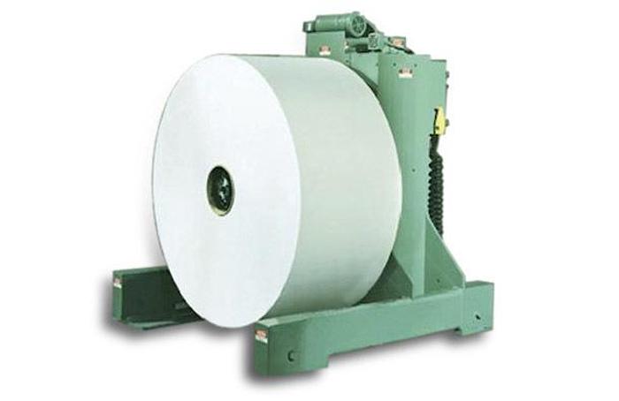 Used 44" (1.11M) PEERLESS UNWIND STAND VERTICAL LIFT MDL RS44- PENDING SALE