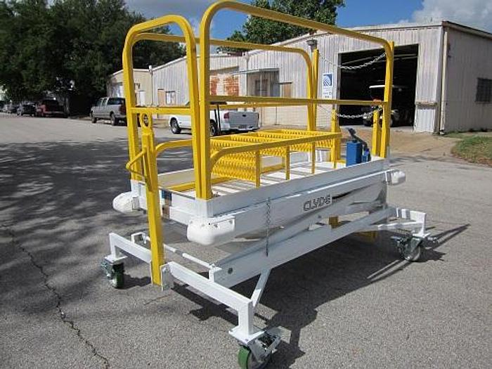 Used Clyde B4 Aircraft Maintenance Stand - New.