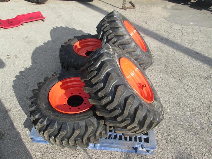 NEW 12 x 16.5 Camso Skid Steer Tires on Rims
