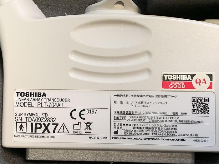 Gebraucht Toshiba PLT-704AT lineare Sonde