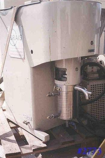 Used DRAIS 1 LITER PERL MILL – 7.5 HP WITH FEED UNIT