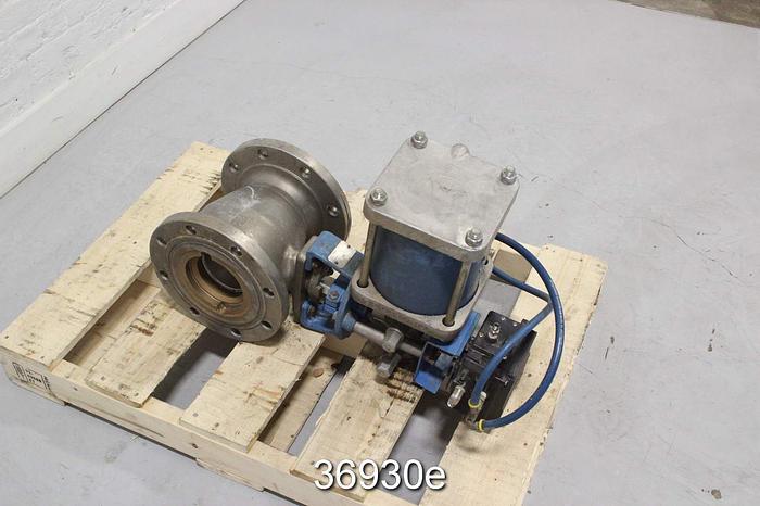 Used Neles Jamesbury 6" Ball Control Valve, 6 7150 31 3600 MTT2 #36930