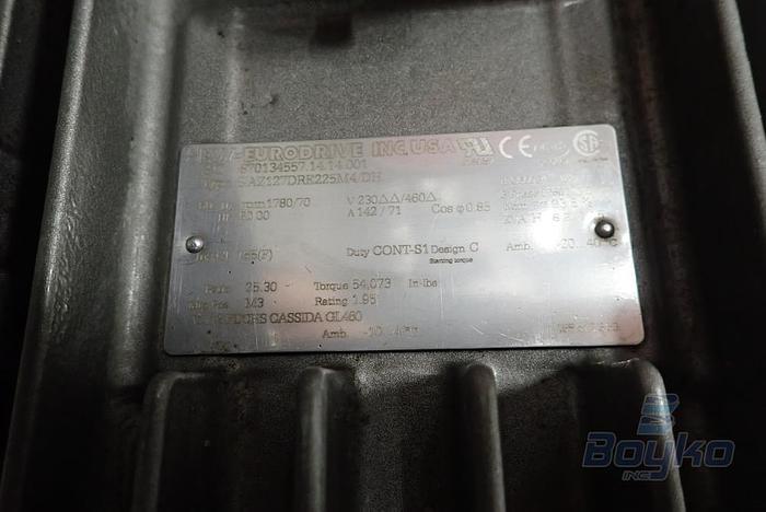 Used 2013 Reading Bakery Systems SS Continuous Mixer