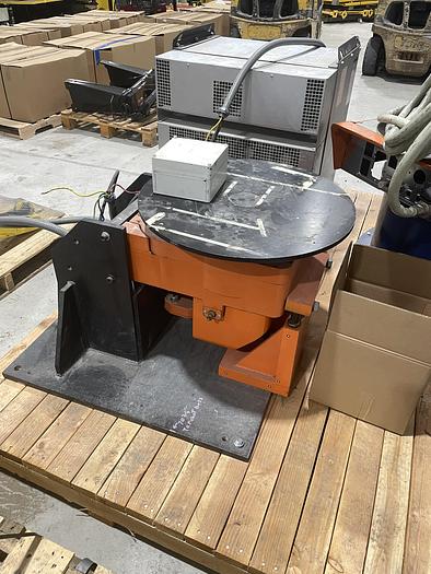 Used ABB IRB 6600-225/2.55 ROBOT CELL WITH 7TH & 8TH AXIS 40KG INDEXING TABLE #104842