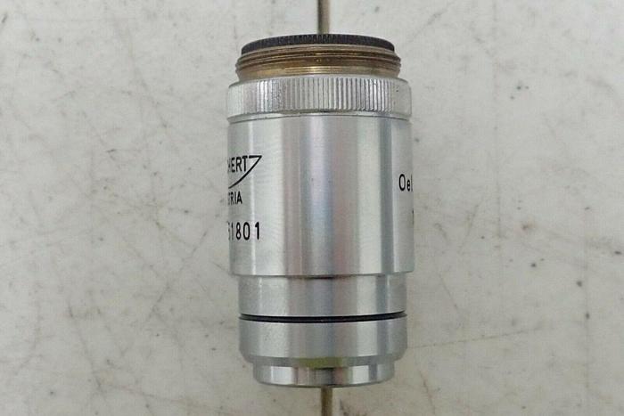 Used Reichert Austria 351801 Oel 100/1.25 160/0.17 np Microscope Objective