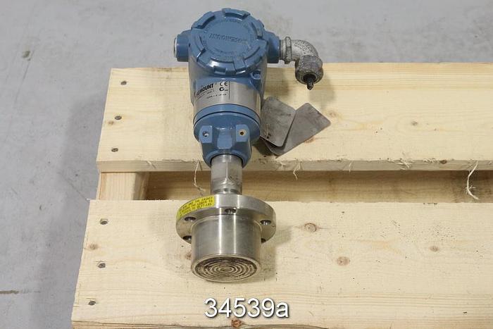 Used Rosemount 3051TG1A2B21AS1E5 Pressure Transmitter #34539