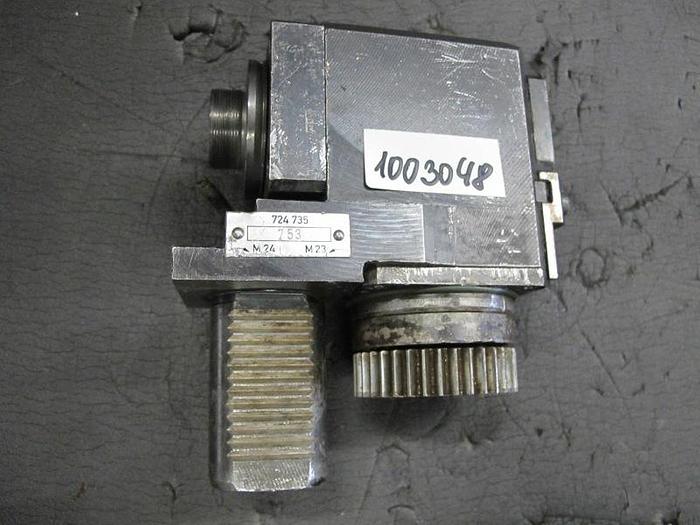 Gebraucht Angetriebenes Werkzeug VDI 40 Werkzeugaufnahme Traub 724 735