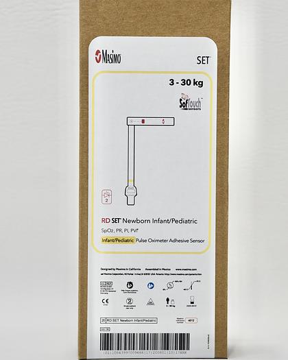 Masimo RD SET Newborn Infant/Pediatric Pulse Oximeter Adhesive Sensor, Reference 4012