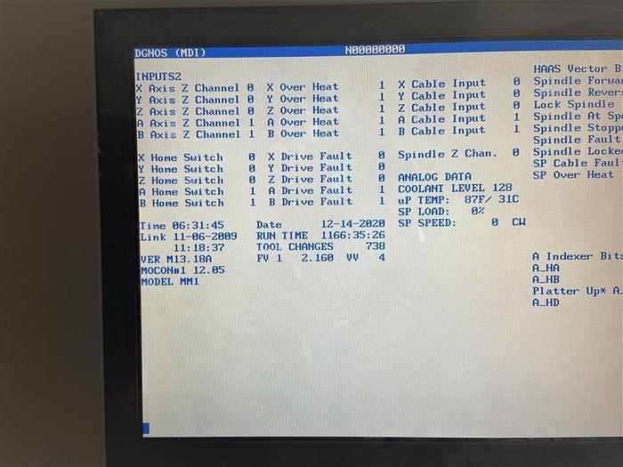 Used 2004 Haas Mini Mill