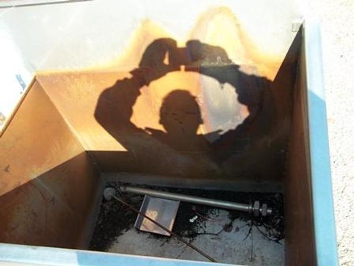 Used Stainless Steel Vat w/ 3 Compartments