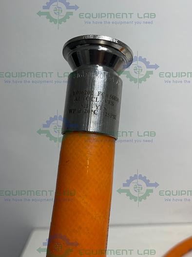 Used Saint Gobain  HOSSMP-16 Pure Fit 143" Hose w/ 1 1/2" Sanitary Fitting 125PSI