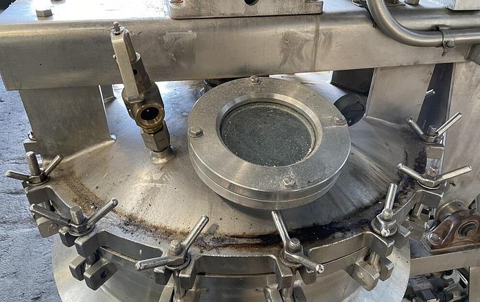 Used 250 LITER J.C. PARDO TRIPLE MOTION VACUUM KETTLE - 316 S/S - 20 PSI/FV/100 PSI JACKET