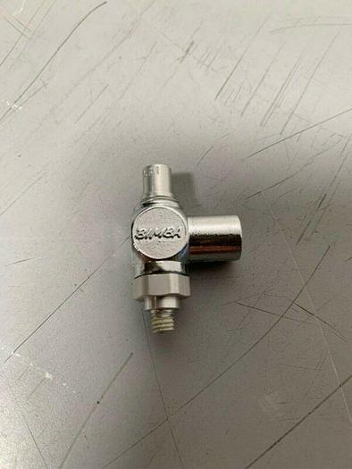 Used Stainless Steel Bimba FCP1 Flow Control Valve