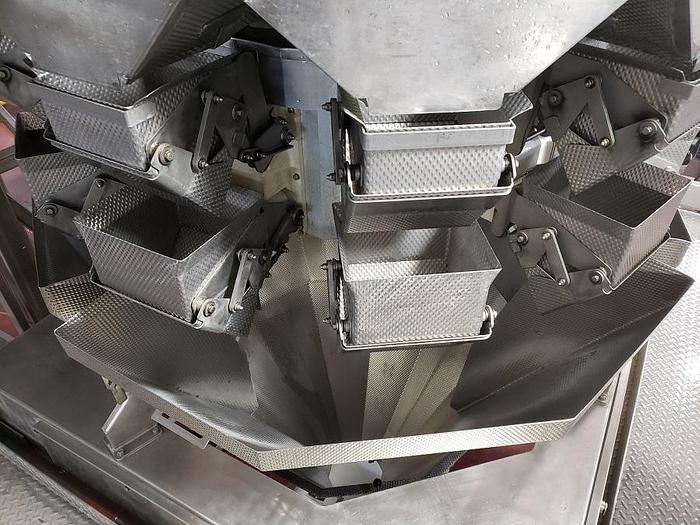 Used 2013 HAYSSEN  Hayssen 12-19 with Yamato ADW710 Dimpled Scale