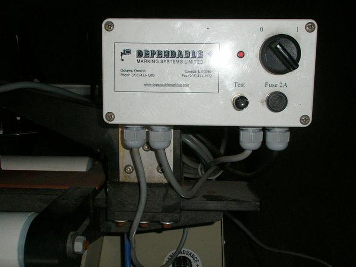 Used Table Top Pressure Sensitive Labeler