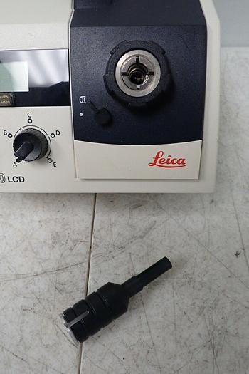 Used Leica Schott KL 1500 LCD Fiber Optics Microscope Illuminator